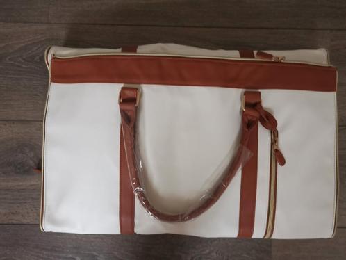 De reistas, Sieraden, Tassen en Uiterlijk, Tassen | Reistassen en Weekendtassen, Nieuw, Wit, 30 cm of meer, Ophalen of Verzenden