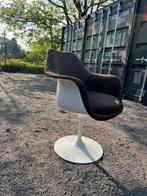 Eero Saarinen Tulip Armchair Knoll international, Ophalen, Gebruikt, Bruin, Eén