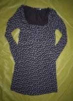 Bruine Jurk met Print van Azuri (M), Kleding | Dames, Maat 38/40 (M), Bruin, Ophalen of Verzenden, Zo goed als nieuw