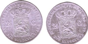 WILLEM III RIJKSDAALDERS 1870 - 1871 beschikbaar voor biedingen