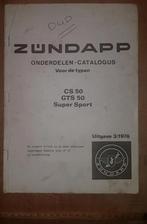 Zundapp onderdelen catalogus 1976, Ophalen of Verzenden, Gebruikt