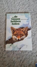 Prentenboek+omslag Rien Poortvliet 'De vossen hebben holen', Ophalen of Verzenden, Honden