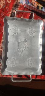 Aluminium Dienblad Canada Kaart & Esdoornblad, Ophalen of Verzenden, Gebruikt, Rechthoekig, Metaal