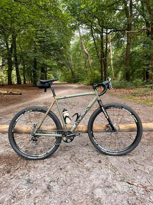 Koga xover 58 + extra - gravel/ beach racer, Fietsen en Brommers, Fietsen | Racefietsen, Gebruikt, Koga Miyata, Meer dan 20 versnellingen