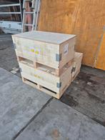 Houten Kist / Plantenbak - 90x52x35 cm, Ophalen, Gebruikt, Balkon, 60 tot 100 cm