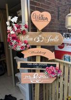 Wegwijzers bruiloft Huwelijk Trouwen feestjes Gender reveal, Ophalen of Verzenden, Nieuw