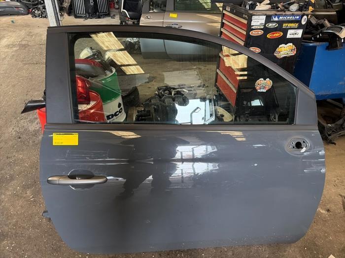 Portier 2Deurs rechts van een Fiat 500 (735A), Auto-onderdelen, Carrosserie en Plaatwerk, Deur, Fiat, Gebruikt, 3 maanden garantie