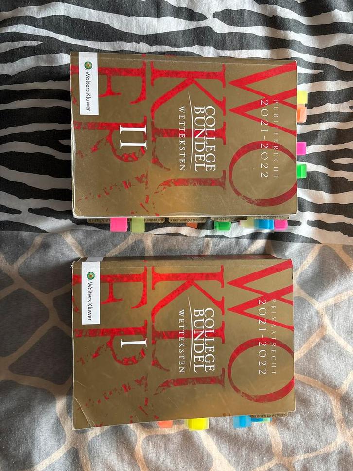 Collegebundel Wetsteksten 2021-2022, Verzamelen, Telefoonkaarten, Nederland, Ophalen of Verzenden