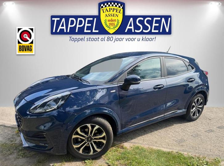 Ford Puma 1.0 EB Hybrid ST-Line, Auto's, Ford, Bedrijf, Puma, ABS, Achteruitrijcamera, Adaptieve lichten, Adaptive Cruise Control