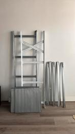 Metall systeem stelling, Ophalen, Gebruikt
