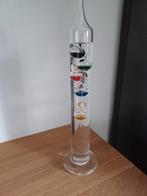 Galileo thermometer 5 bollen met vergulde loodjes, Huis en Inrichting, Woonaccessoires | Thermometers, Ophalen, Binnenthermometer