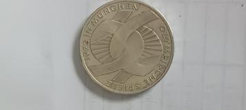 Zilveren 10 mark munt Olympische spelen Munchen 1972 beschikbaar voor biedingen