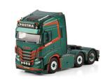 WSI IVECO S WAY AS HIGH 6X2 - POSTMA GRIJPSKERK, Hobby en Vrije tijd, Modelauto's | 1:50, Wsi, ., Nieuw, Ophalen of Verzenden