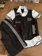 Carnavalskleding Politiepak Maat M, Ophalen of Verzenden, Zo goed als nieuw, Maat 48/50 (M)