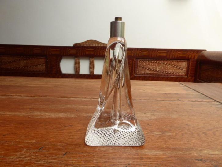 Apart vormgegeven persglazen lampje, Antiek en Kunst, Antiek | Lampen, Ophalen of Verzenden