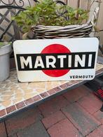 Emaille bord Martini, Verzamelen, Merken en Reclamevoorwerpen, Ophalen of Verzenden, Gebruikt, Reclamebord