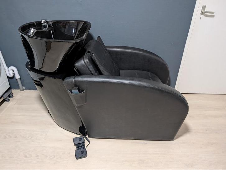 Kapperswasbak moder met massage, wasunit in goede staat!, Huis en Inrichting, Badkamer | Badkamermeubels, Wasbak of Wastafel, Minder dan 100 cm