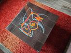 Vintage design Adri Salontafel pop art., Huis en Inrichting, Tafels | Salontafels, Gebruikt, 50 tot 100 cm, Minder dan 50 cm, Metaal