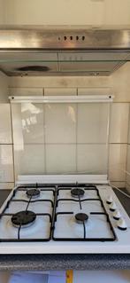 Gasfornuis, 4 pits met deksel, Ophalen, 4 kookzones, Zo goed als nieuw, Gas