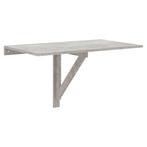 Wandtafel klaptafel inklapbaar 100x60 cm wit GRATIS BEZORGD!, Nieuw, 100 tot 150 cm, Rechthoekig, 50 tot 75 cm