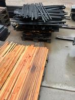 gratis hout latten en planken  ongeveer 1 meter lang, Ophalen, Zo goed als nieuw