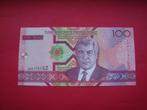 Kavel bankbiljet Turkmenistan 100 Manat UNC., Verzenden, Zuidoost-Azië, Los biljet
