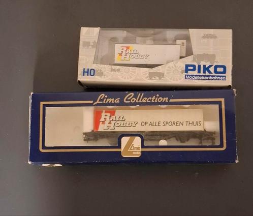 Railhobby wagons, Hobby en Vrije tijd, Modeltreinen | H0, Zo goed als nieuw, Wagon, Gelijkstroom, Lima, Ophalen of Verzenden
