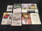 6x Reclame (A4) Volkswagen Golf 1/ GTi (1981), Verzenden, Gebruikt, Auto's