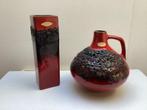Kreutz Keramiek vazen set - Fat Lava retro (West Germany), Gebruikt, Aardewerk of Porselein, Ophalen of Verzenden, Minder dan 50 cm