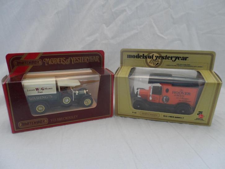 Matchbox Models of Yesteryear, Y-12 1912, Ford model ‘T’, Hobby en Vrije tijd, Modelauto's | 1:43, Gebruikt, Auto, Dinky Toys