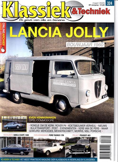 Klassiek & Techniek 324 2025 : Ford Taunus 17M - Simca Coupe, Boeken, Auto's | Folders en Tijdschriften, Gelezen, Algemeen, Ophalen of Verzenden