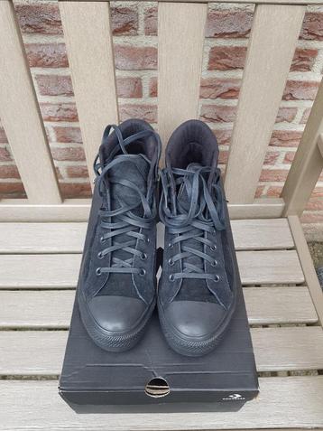 Converse ChuckTaylor All Star Mono Hi zwart suede maat 45  beschikbaar voor biedingen
