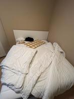 dekbed + overtrek 200x200, Wit, Tweepersoons, Ophalen of Verzenden, Zo goed als nieuw