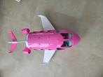 Barbie Vliegtuig met Stewardess, Piloot, Passagier + Access, Ophalen, Gebruikt