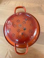 Vintage geëmailleerd vergiet, Ophalen of Verzenden, Gebruikt