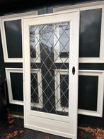 Glas in lood deuren, Doe-het-zelf en Verbouw, Deuren en Horren, Binnendeur, Ophalen of Verzenden, 200 tot 215 cm, Glas