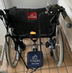 Lichtgewicht rolstoel met hulp motor, Ophalen of Verzenden, Zo goed als nieuw, Duwrolstoel