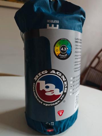 Big Agnes zelf inflatable luchtbed 64 cm x 183 cm nieuw €260 beschikbaar voor biedingen