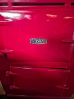 Keramisch fornuis AGA companion, Witgoed en Apparatuur, Fornuizen, Ophalen, Gebruikt, Keramisch, 4 kookzones