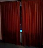 Twee grote gordijnen inclusief hakken, Huis en Inrichting, Stoffering | Gordijnen en Lamellen, Ophalen of Verzenden, Zo goed als nieuw