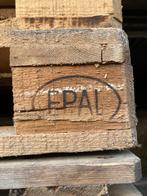 Europallets en gewone pallet en complete palletbank, Doe-het-zelf en Verbouw, Hout en Planken, Ophalen, 25 tot 50 mm, Zo goed als nieuw