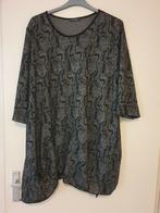Leuke zwartgrijze tuniek  merk new jersey maat 3 (52/54), Ophalen of Verzenden, Zo goed als nieuw, Zwart, Blouse of Tuniek