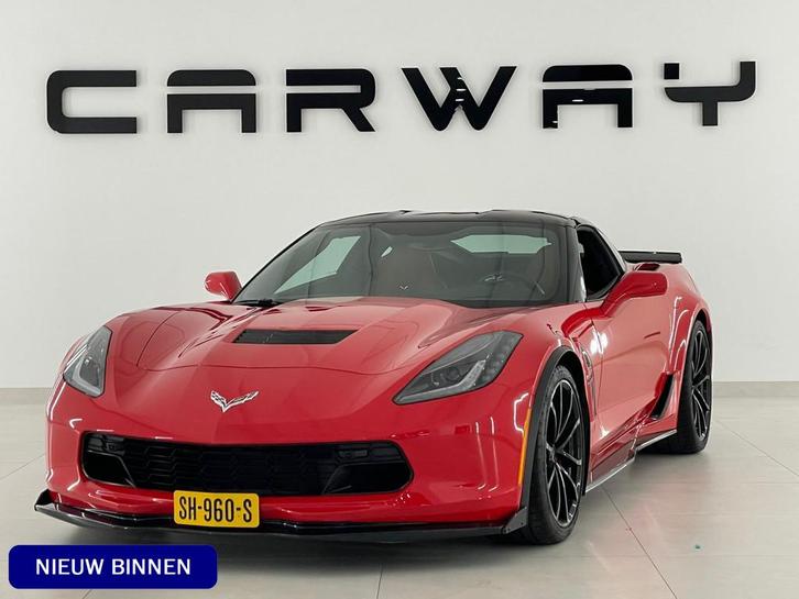 Chevrolet Corvette C7 6.2 Grand Sport (bj 2017), Auto's, Chevrolet, Bedrijf, Te koop, Corvette, ABS, Achteruitrijcamera, Airbags