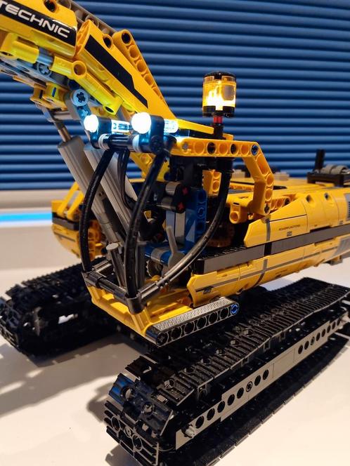 Lego Technic 8043 Ultimate edition-MOC, Hobby en Vrije tijd, Modelauto's | 1:50, Gebruikt, Hijskraan, Tractor of Landbouw, Ophalen