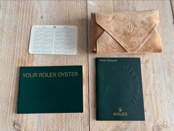 Vintage Rolex kussen setje beschikbaar voor biedingen