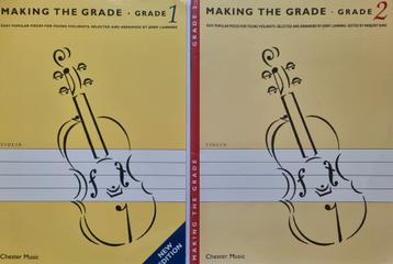 Viool. Making The Grade. Hits. Deel 1 en 2. Pianobegeleiding beschikbaar voor biedingen