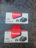 2 x splinternieuwe Makita Accu 18V 2 Ah, Doe-het-zelf en Verbouw, Gereedschap | Machine-onderdelen en Toebehoren, Ophalen of Verzenden