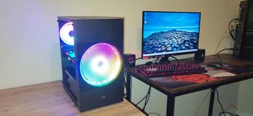 i7 8700 / MSI 1070  GAMING X / AeroCool RGB Tempered glass beschikbaar voor biedingen