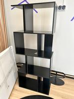 Vakkenkast zwart houtlook, Huis en Inrichting, Ophalen, 100 tot 150 cm, Nieuw, Minder dan 150 cm