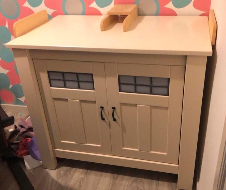 Commode voor tweeling, Kinderen en Baby's, Kinderkamer | Commodes en Kasten, Gebruikt, 105 cm of meer, 100 cm of meer, 50 tot 70 cm